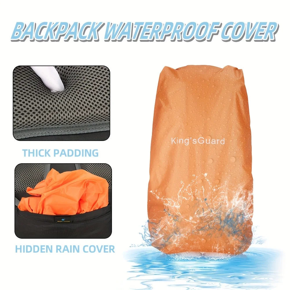 60L Hiking Backpack – Waterproof Camping & Travel Daypack