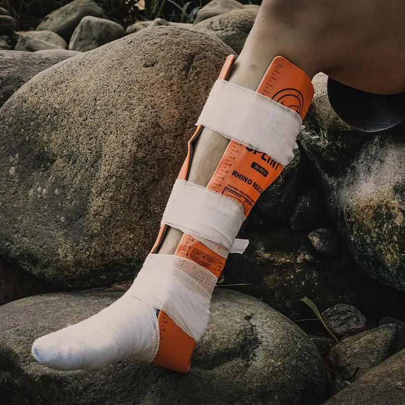 Rhino Rescue 4-Piece Emergency Splint Kit – Lightweight & Reusable
