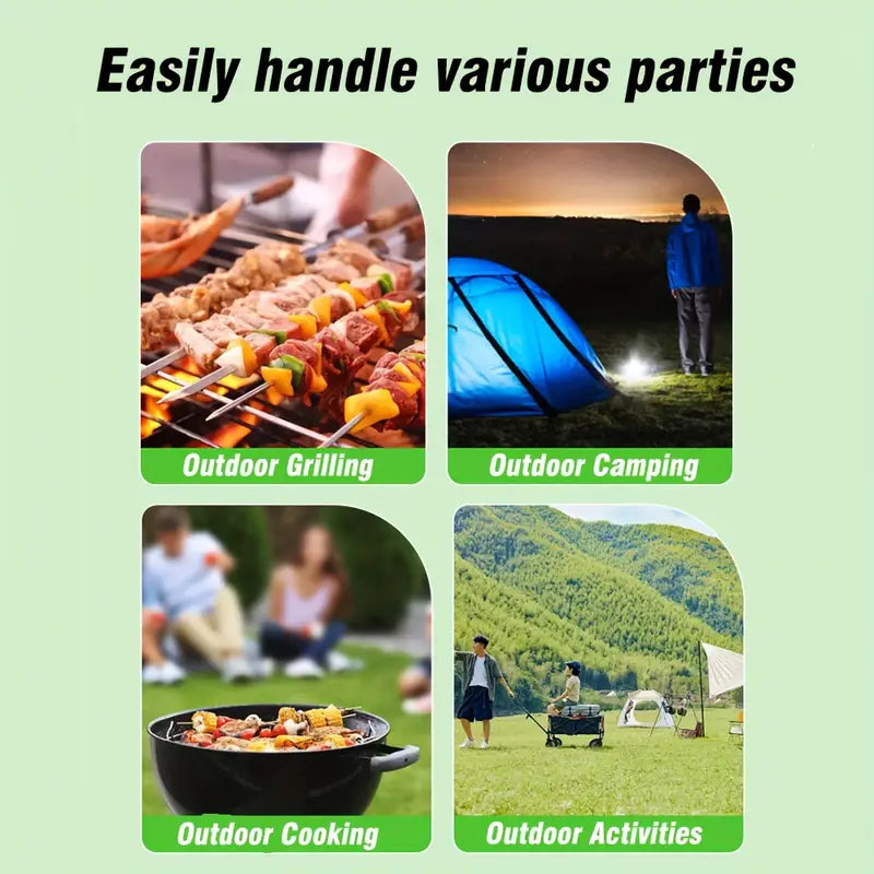 8L Foldable Water Bag – Portable Outdoor Camping Container