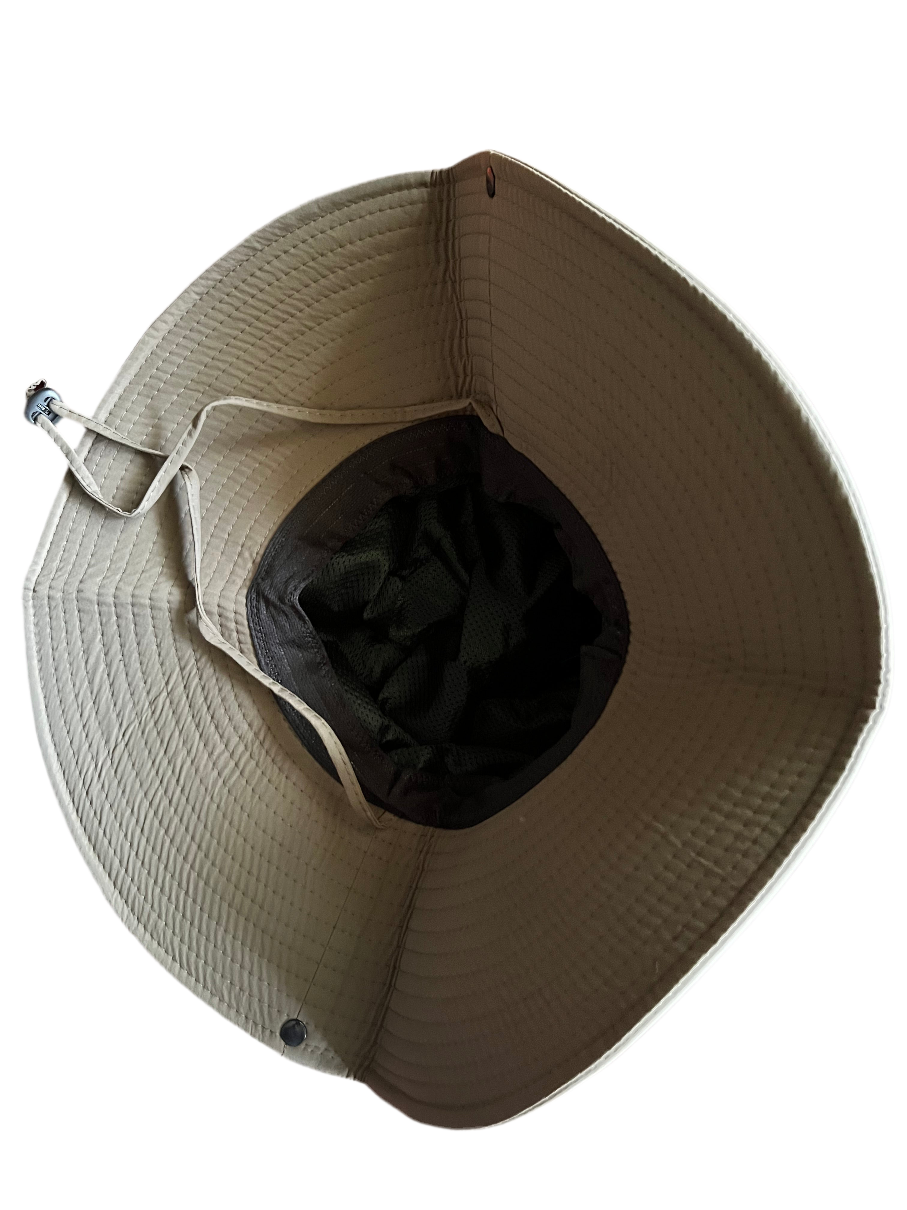 Wide Brim Sun Hat with Chin Strap – UV Protection Outdoor Hat