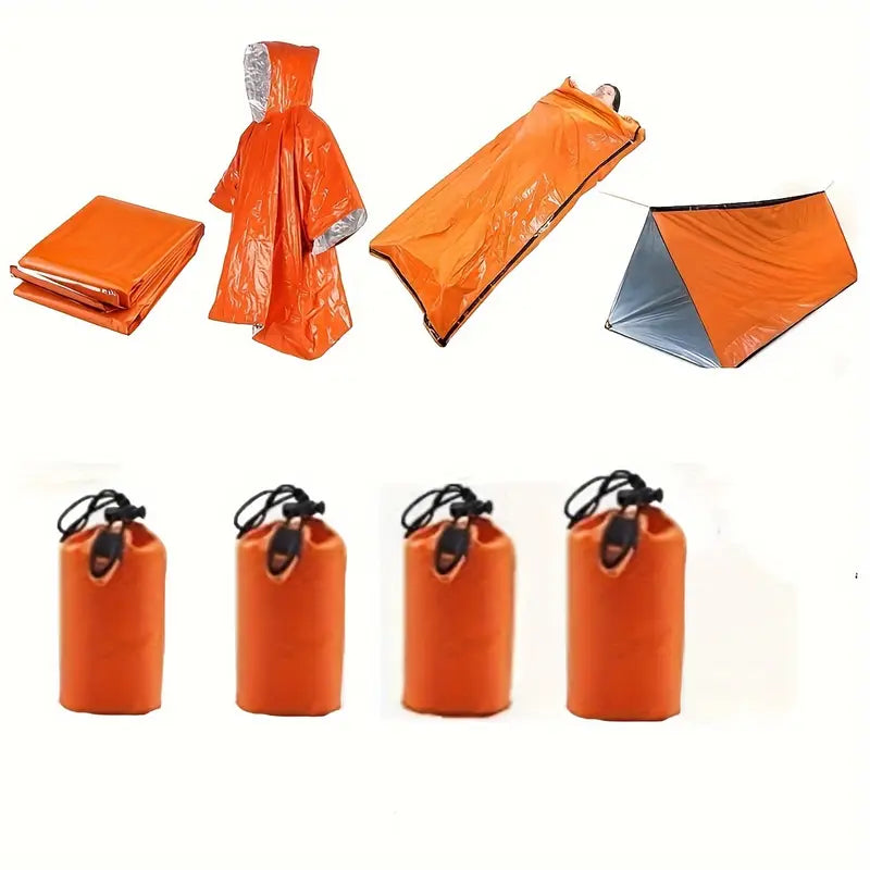 Emergency Sleeping Bag – Waterproof Survival Shelter 84"x37"