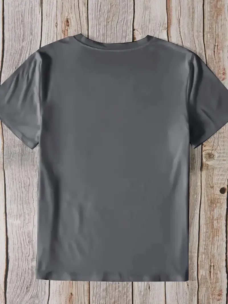 Glamping Queen Graphic T-Shirt – Dark Gray | Camping Tee for Women