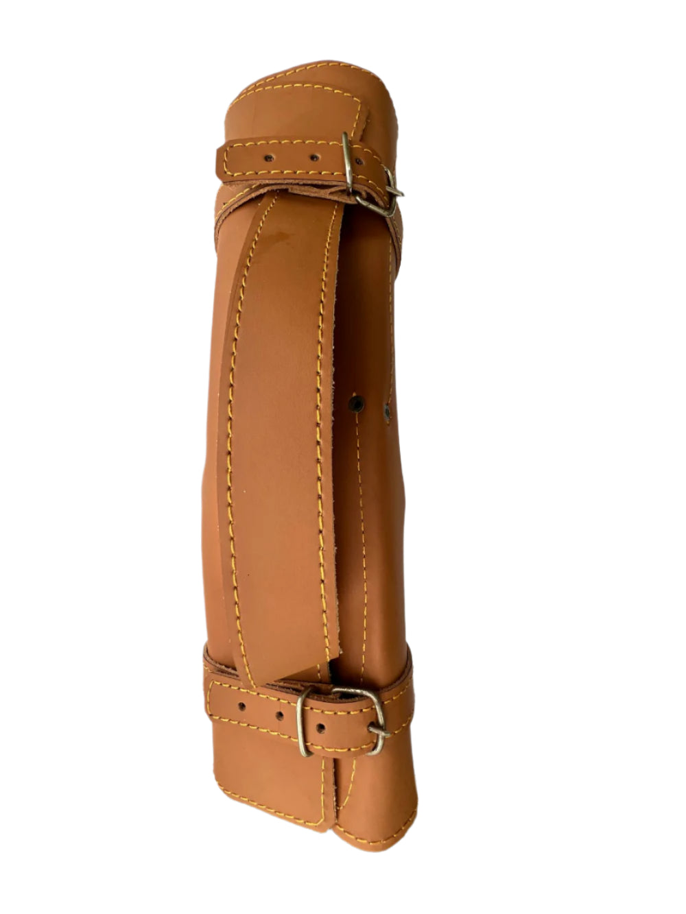 Hand-Forged Damascus Knife Set – 5 Pieces with Leather Roll