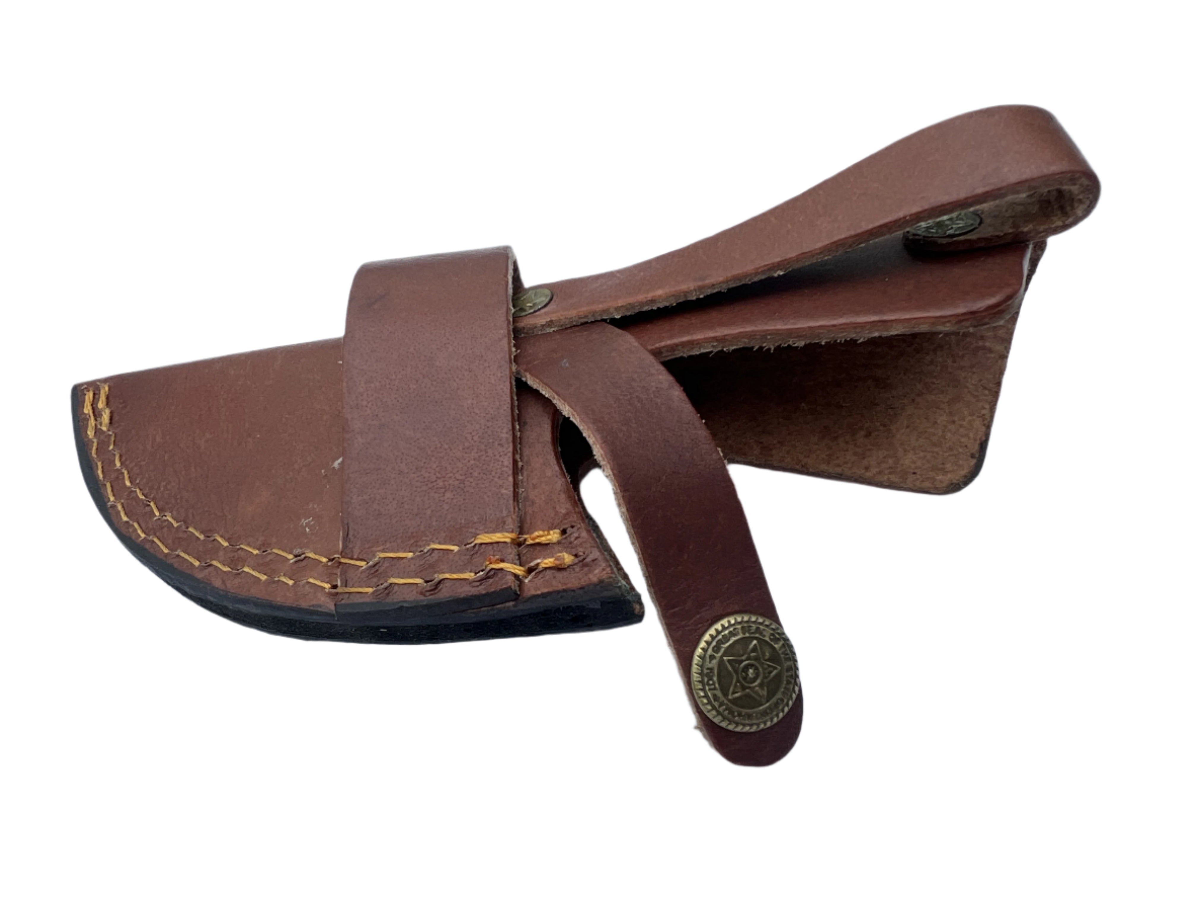 Damascus Steel Gut Hook Knife – Handmade Hunting Blade