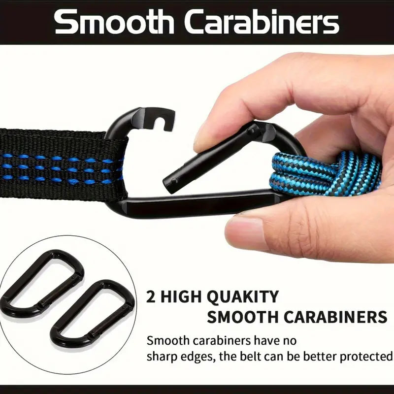 Lightweight Camping Hammock with Straps & Carabiners | Outdoor Gear