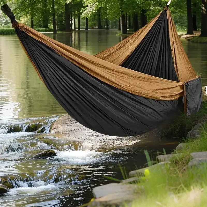 Lightweight Camping Hammock with Straps & Carabiners | Outdoor Gear