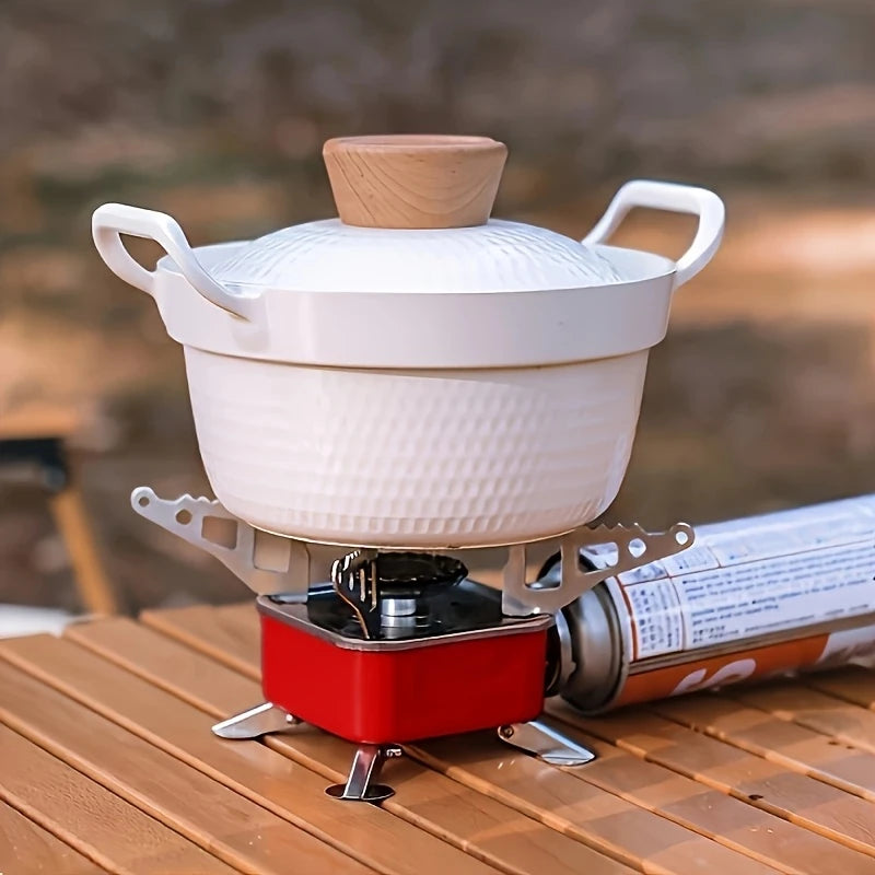 Portable Foldable Gas Camping Stove – Strong Firepower & Compact