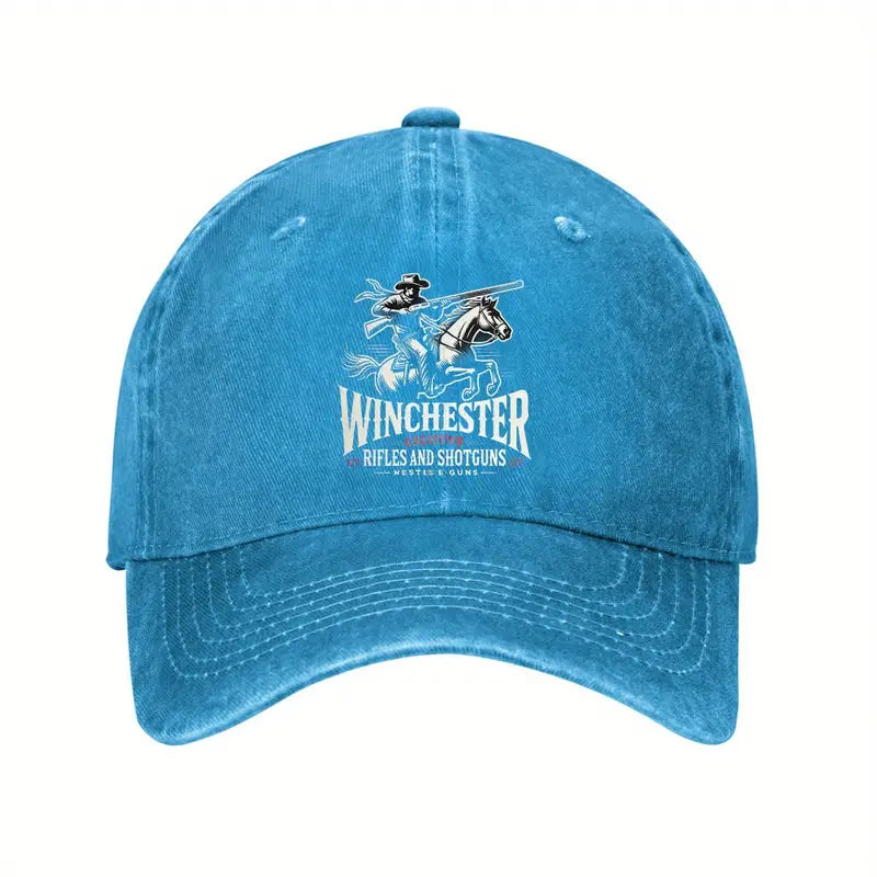 Winchester Cowboy Hat – Vintage Western Denim Cap