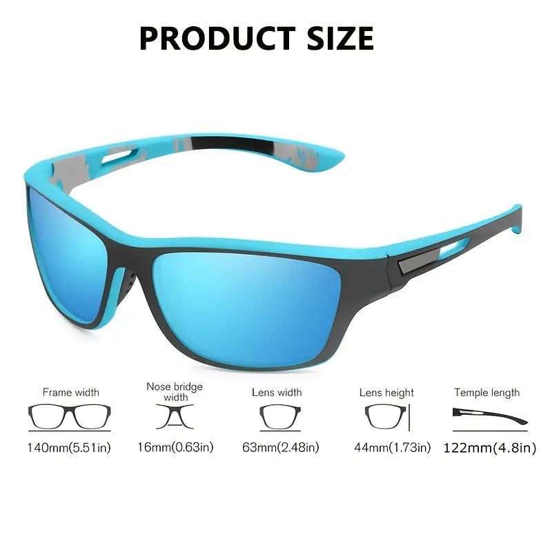 Polarized Sport Sunglasses – UV400 Outdoor Eyewear for Men & Women