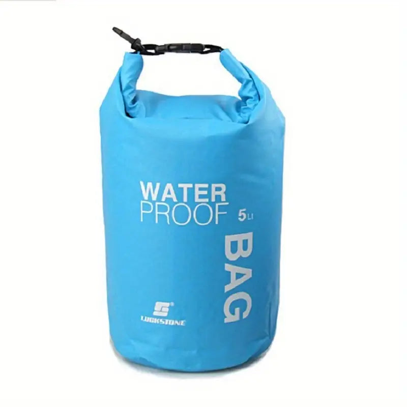 5L Waterproof Dry Bag – Compact Blue Roll-Top Sack for Outdoor