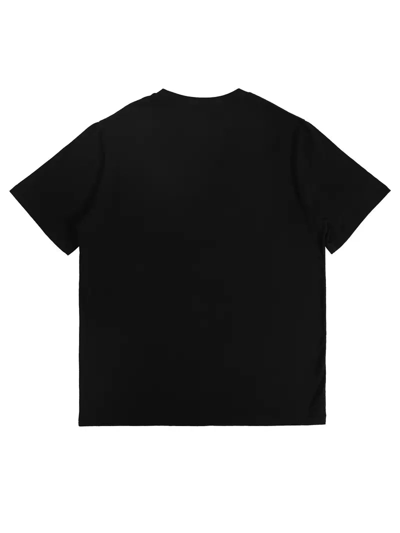Camping Therapy Graphic Tee – 100% Cotton Black T-Shirt