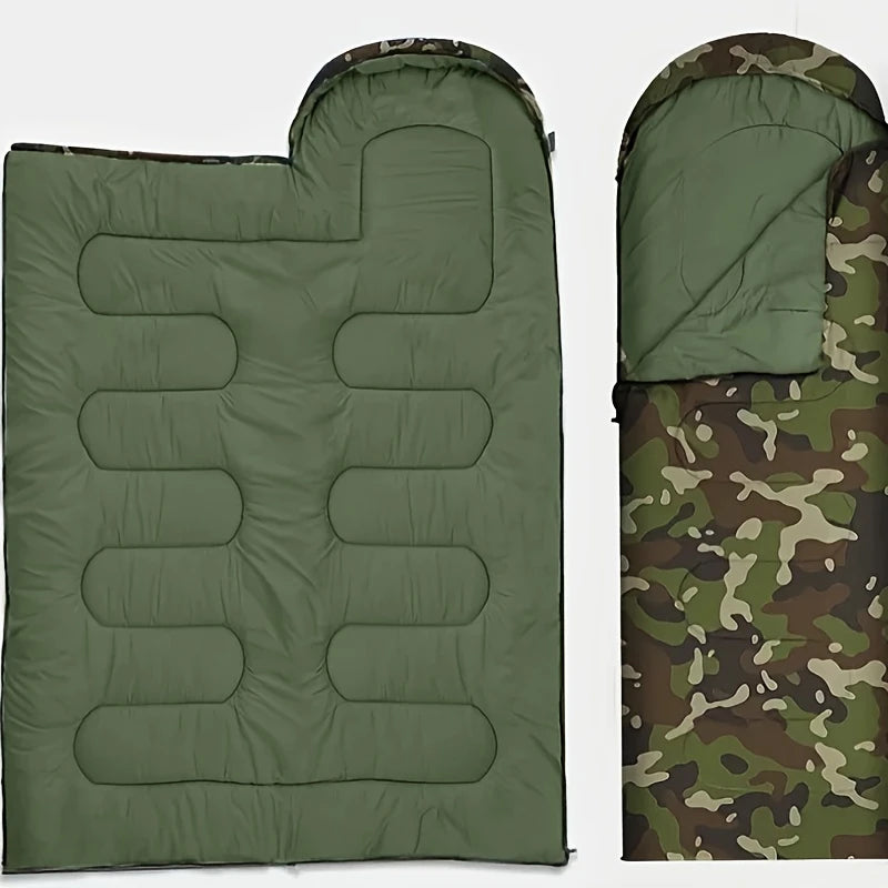 Camo Sleeping Bag – Outdoor, Tactical & Weather-Resistant