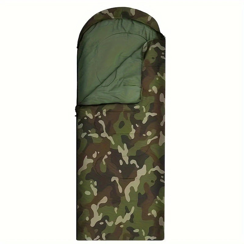 Camo Sleeping Bag – Outdoor, Tactical & Weather-Resistant