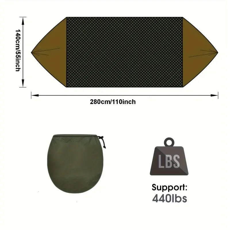Camping Hammock with Mosquito Net – Lightweight & Bug-Free Shelter