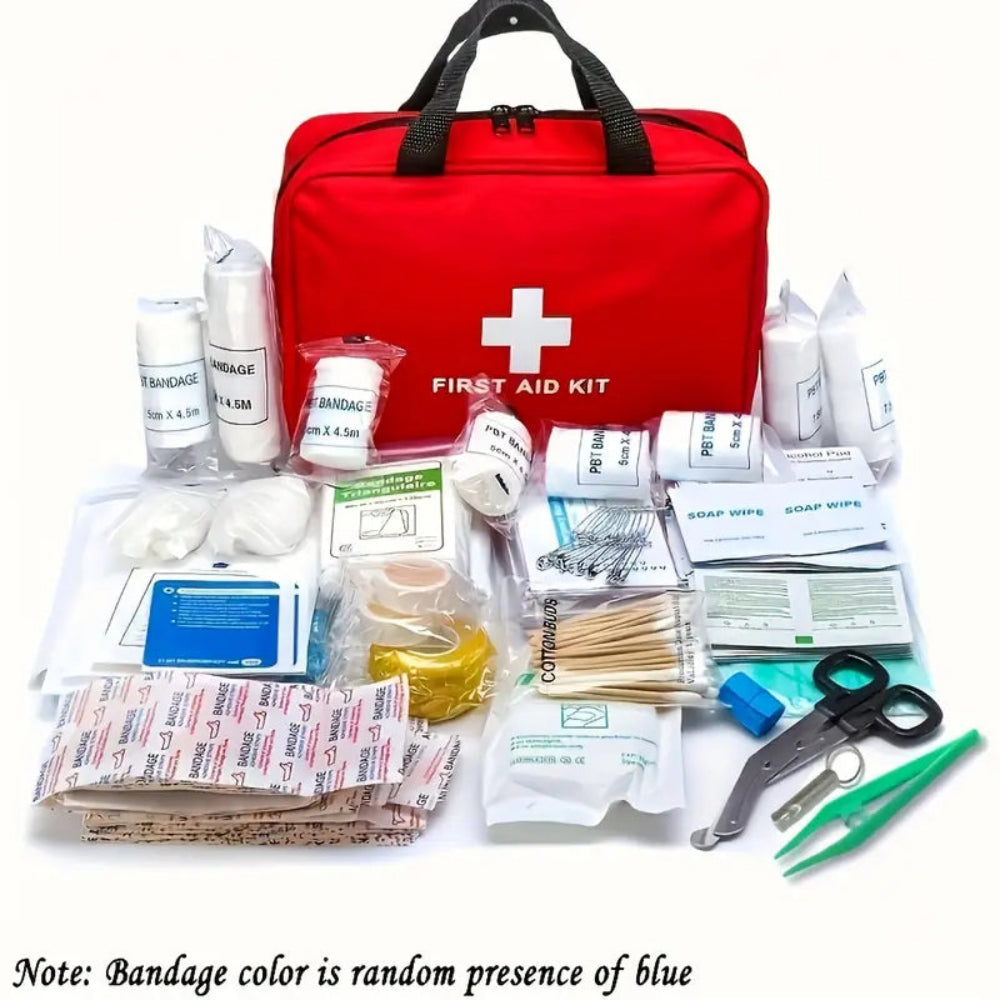 Compact First Aid Kit – Travel, Camping & Emergency Use