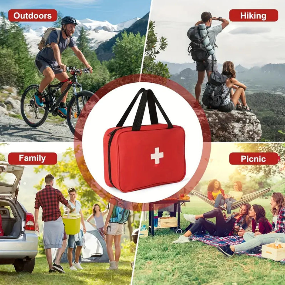 Compact First Aid Kit – Travel, Camping & Emergency Use