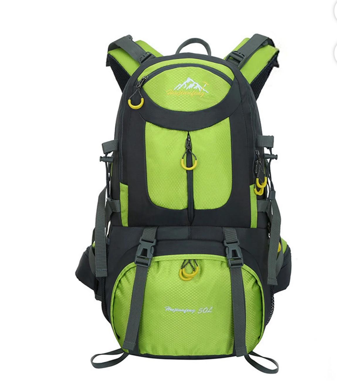 Waterproof 50L Backpack for Hiking, Camping & Travel